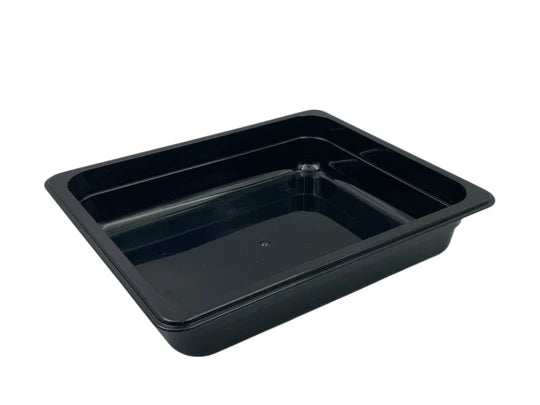 Black Gastronorm Polycarbonate Container 1/2 65 mm