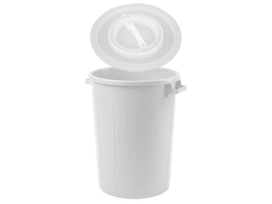 Plastic Barrel White 75 L - Food Safe