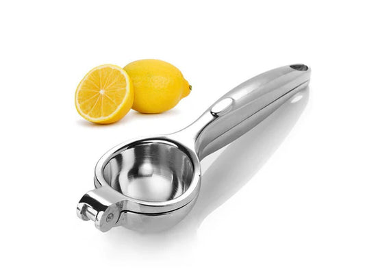 Stainless steel hand lemon squeezer