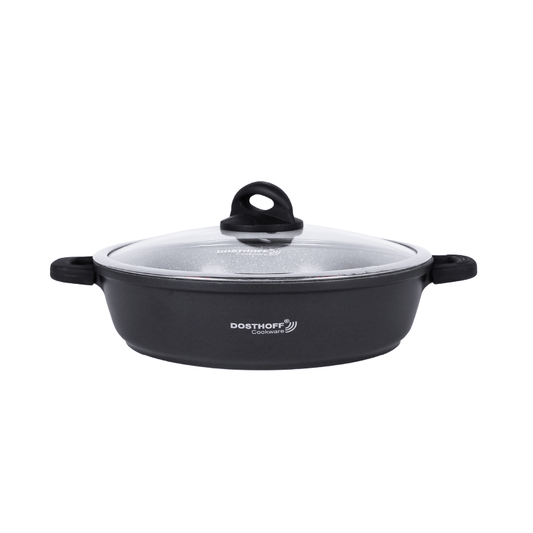 DOSTHOFF INDUCTION MASTER LOW CASSEROLE BLACK 36CM 7.6 L